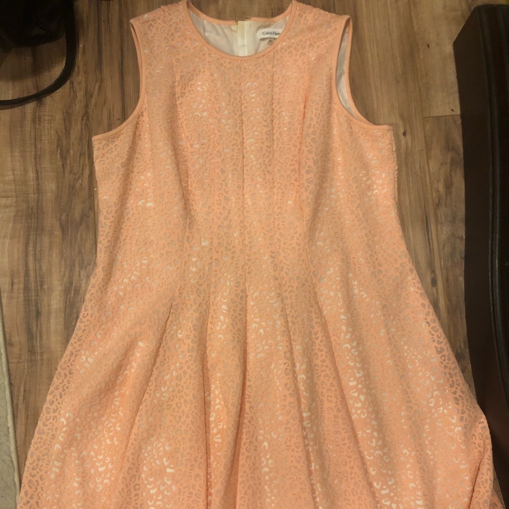 Calvin Klein Laser Cut Dress